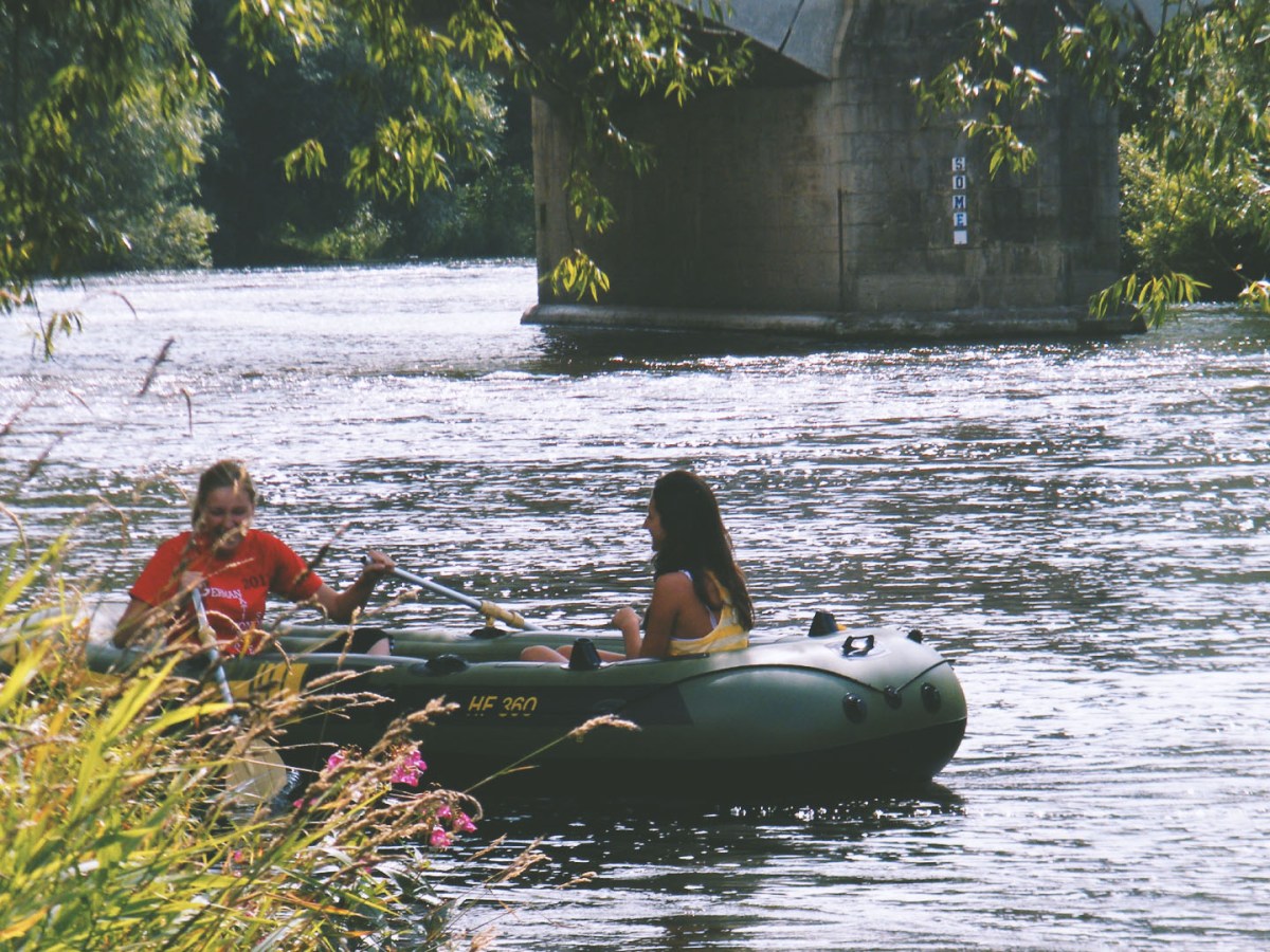 Mit dem Paddelboot die Saale&nbsp;entlang